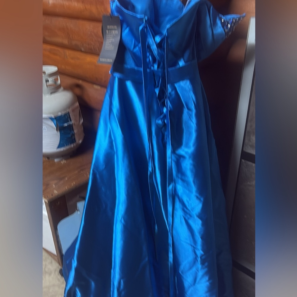 Vibrant Blue Maxi Dress